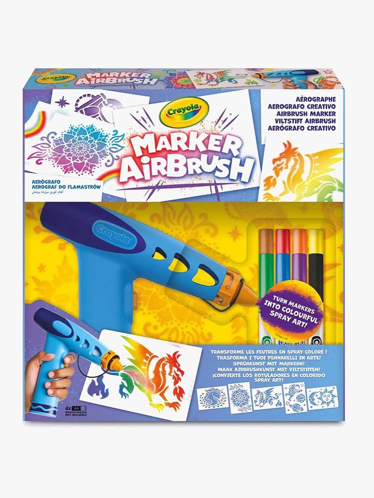 Crayola Airbrush Målarset