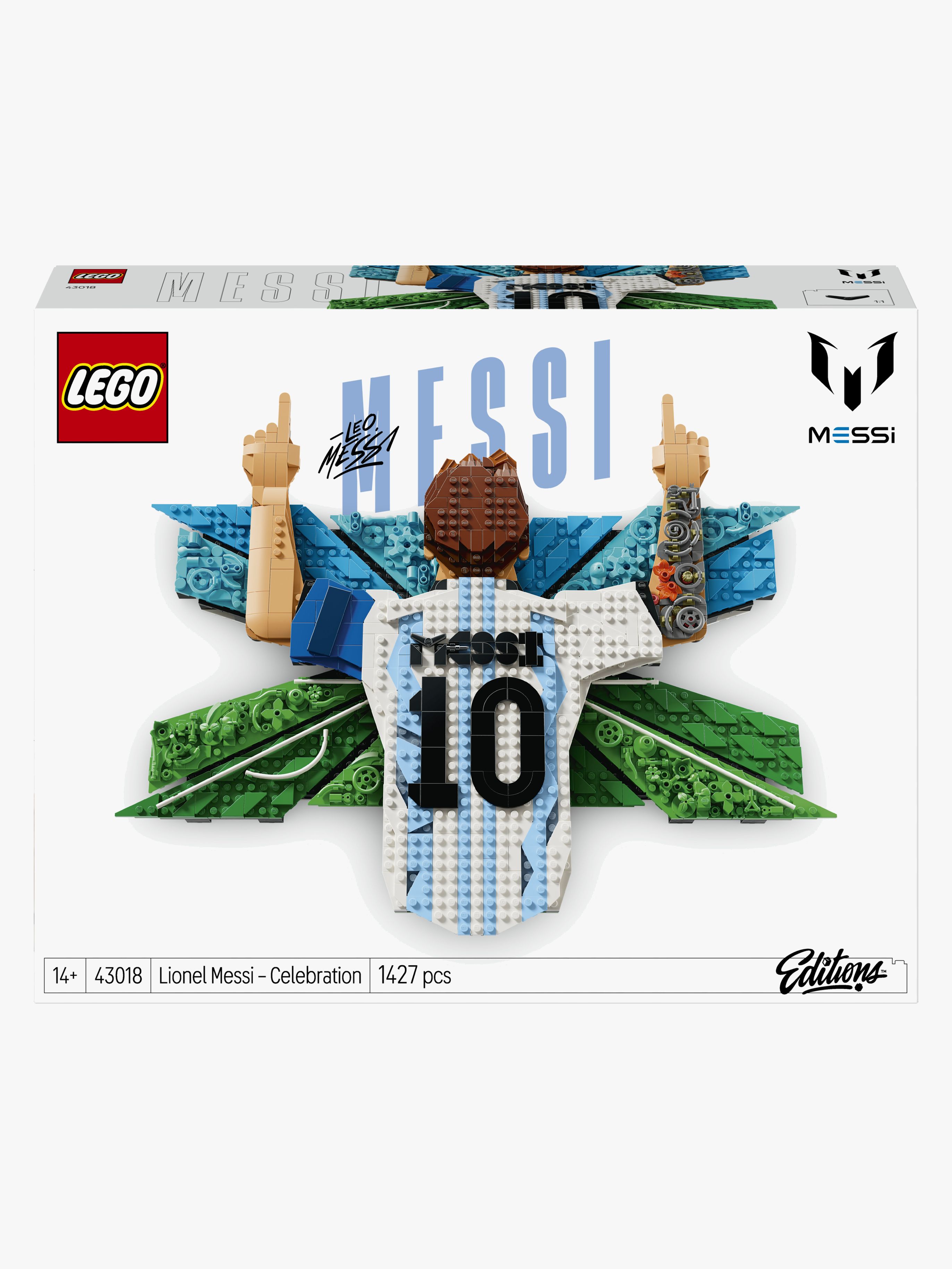 LEGO Editions Football 43018 Lionel Messi – firande