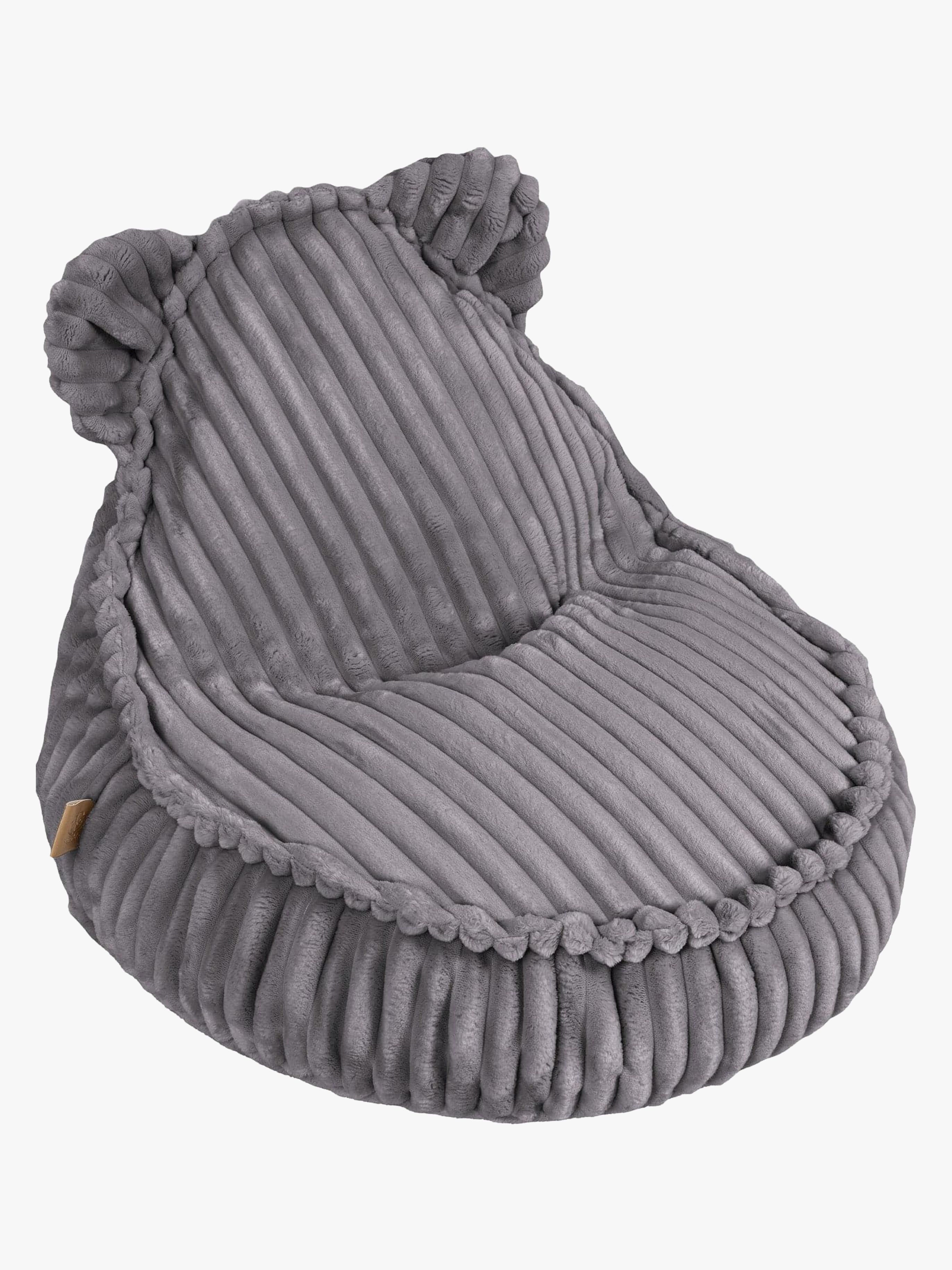Meowbaby Churros Saccosäck Teddy, Jurassic Grey
