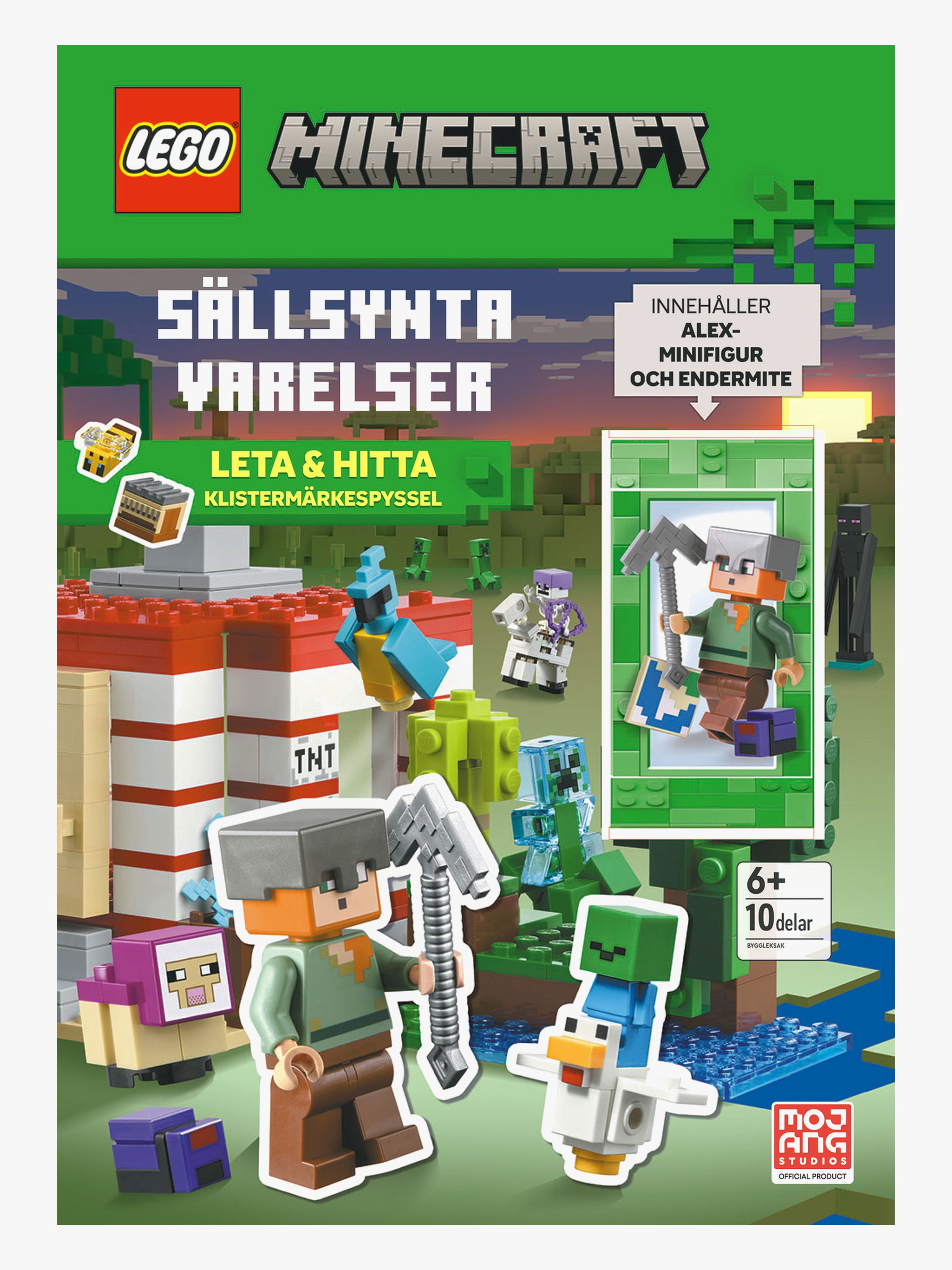 Kärnan Lego Minecraft Pysselbok Sällsynta varelser