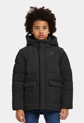 Didriksons Granite Steppjacke, Schwarz