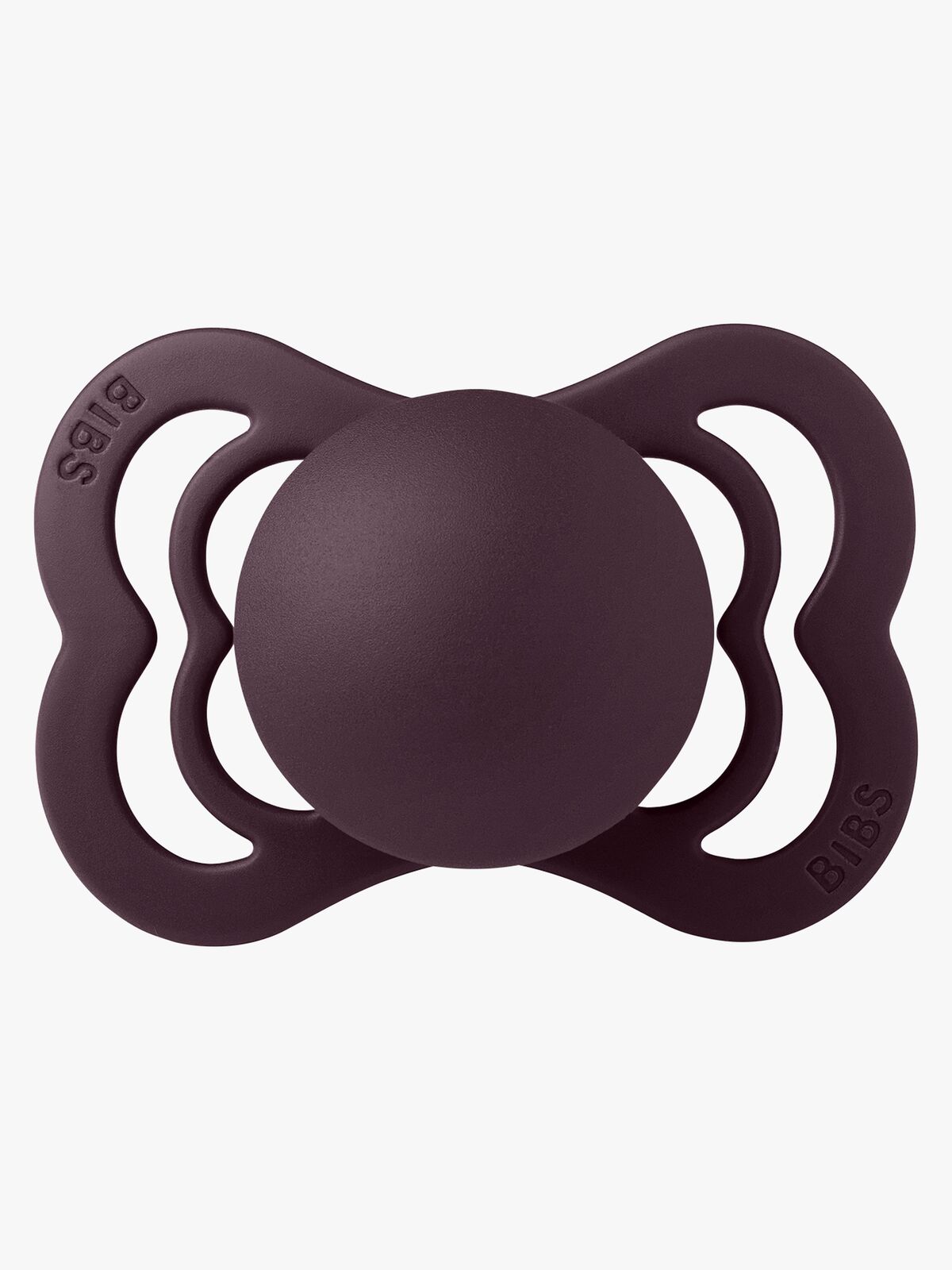 BIBS Supreme Napp Silikon Stl 1, Plum