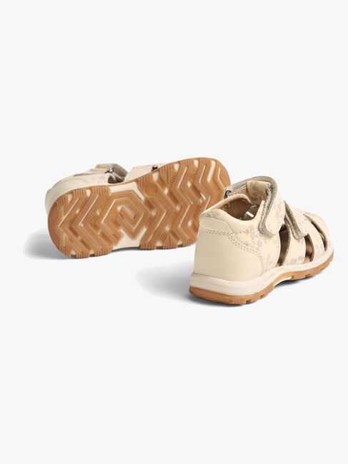 Wheat Frei Sandaler, Apricot Flowers