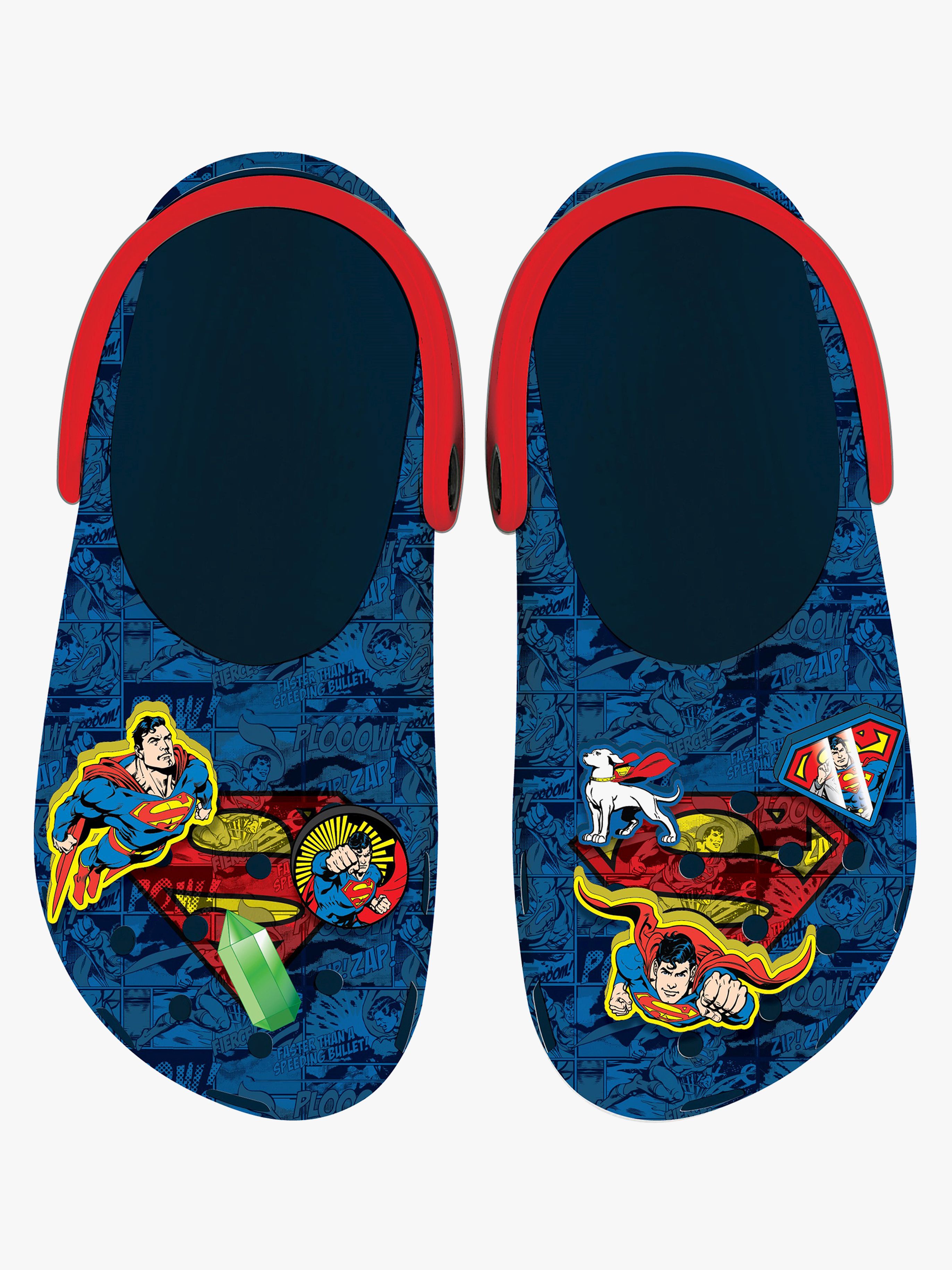 Crocs Classic Superman Tofflor, Multi, 28-29
