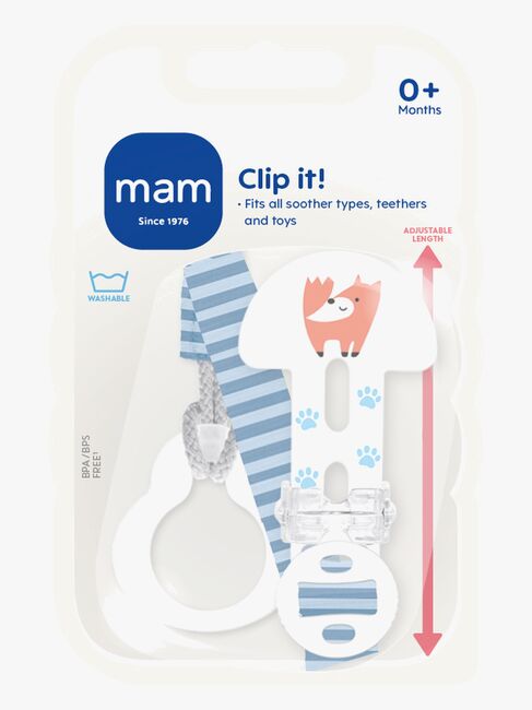 MAM Clip It! Napphållare, Blå