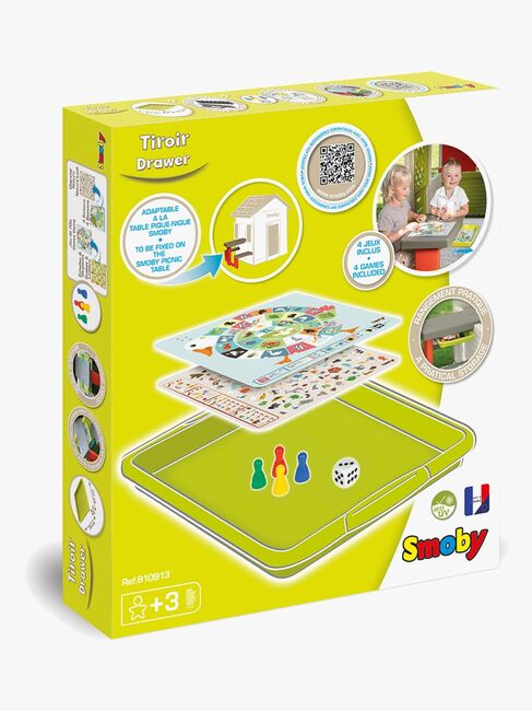 Smoby Låda med 4 Spel