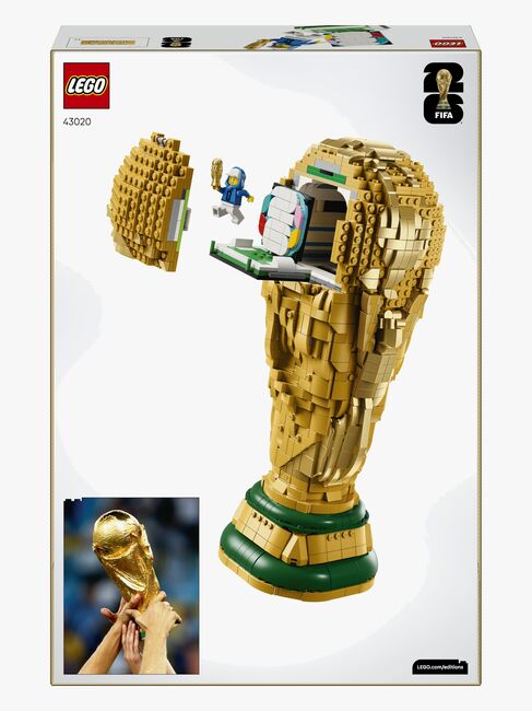 LEGO Editions Football 43020 Officiell pokal från fotbolls-VM