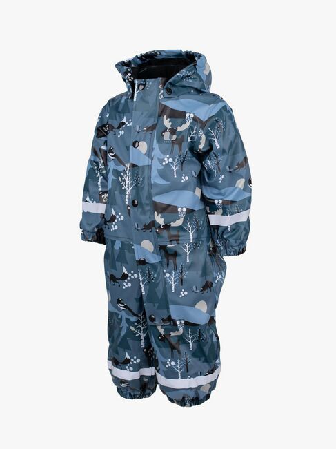 Lindberg Lekhyttan Fodrad Regnoverall, Blå/Svart