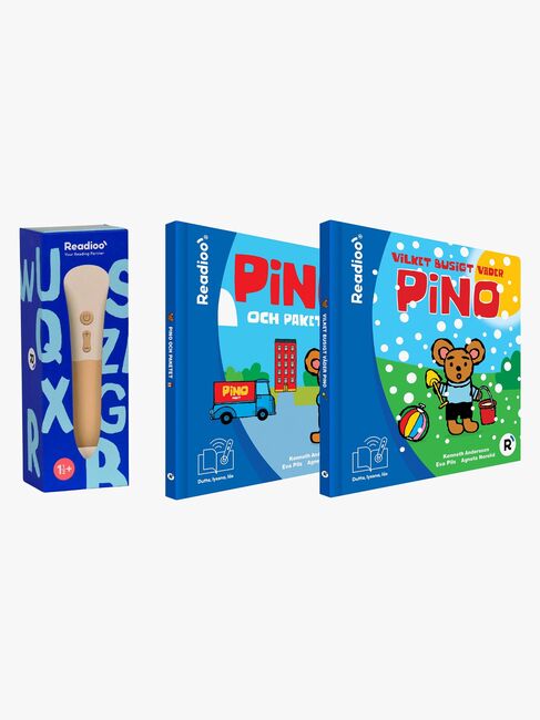 Readioo Läspenna och 2 Pino Böcker