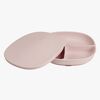 b.box Tallrik med Lock Silikon, Blush