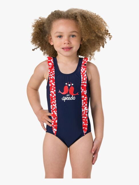 Speedo Spashmaster Frill Baddräkt