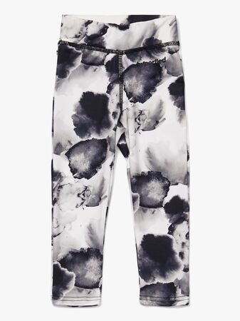 Hyperfied Tights, Black/Grey Watercolor