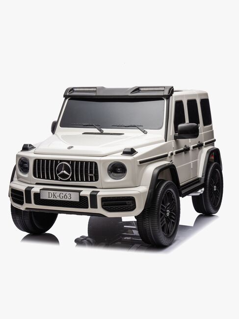 Mercedes Benz AMG G63 Elbil, Vit