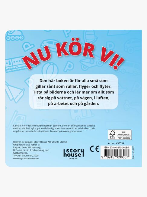 Egmont Kärnan Pekbok Nu Kör Vi!