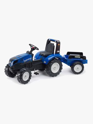Falk New Holland Tramptraktor med Släpvagn