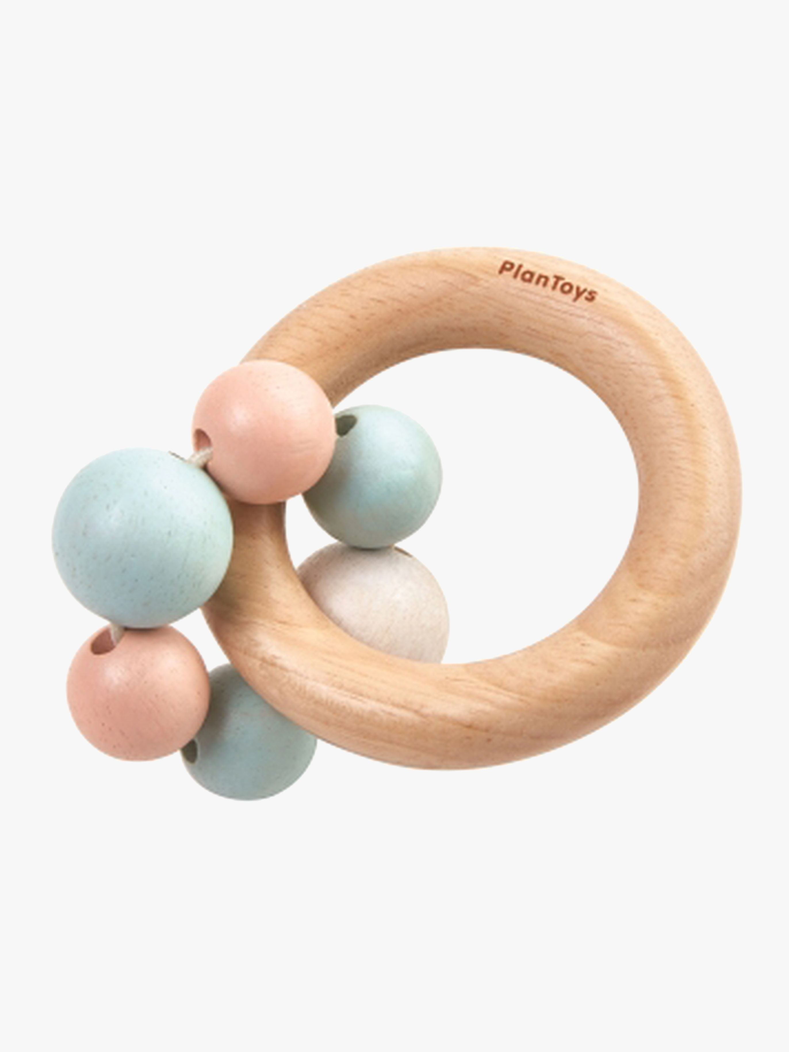 Plan Toys Pärlor Skallra, Pastel