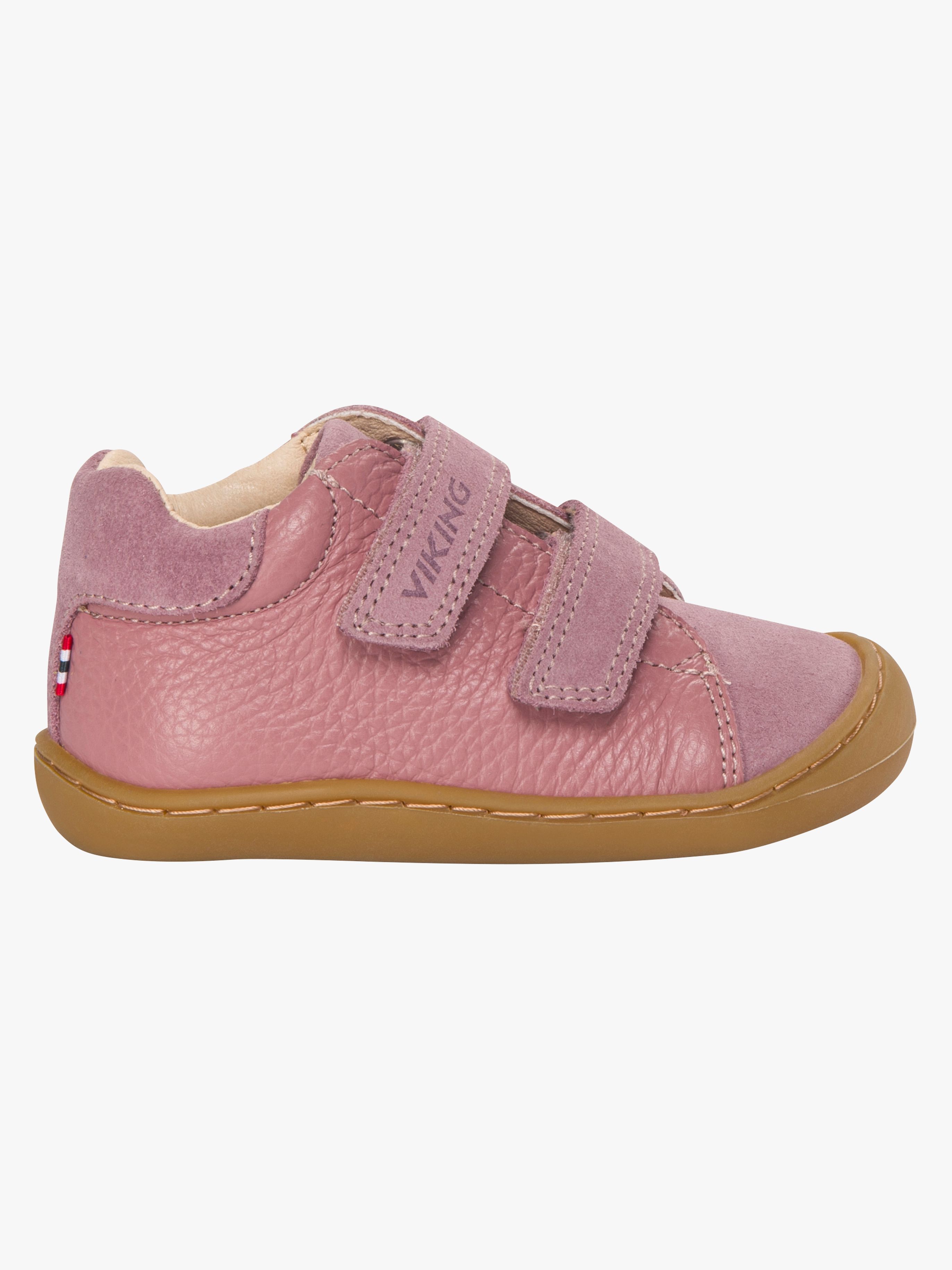 Viking Alv Rena Barefoot 2V Lära-gå-skor, Rosa, 26