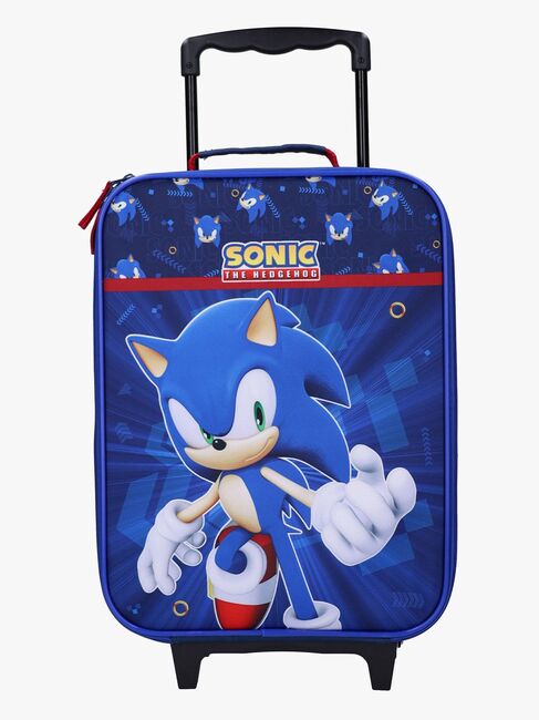 Sonic Trolley Resväska Made To Roll 21L, Blå