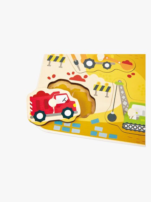 Hape Knoppussel Byggfordon 10 Bitar