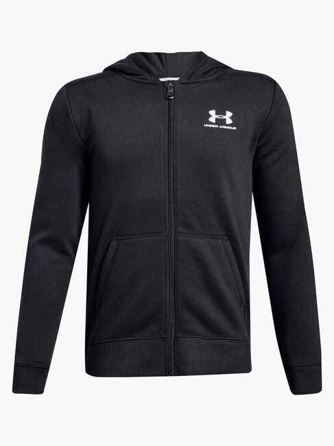 Under Armour Fleece FZ Huvtröja, Black