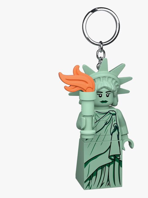 LEGO® Ikonisk Frihetsgudinnan Nyckelring med LED-lampa
