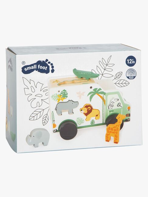 Small Foot Plocklåda Safaribil