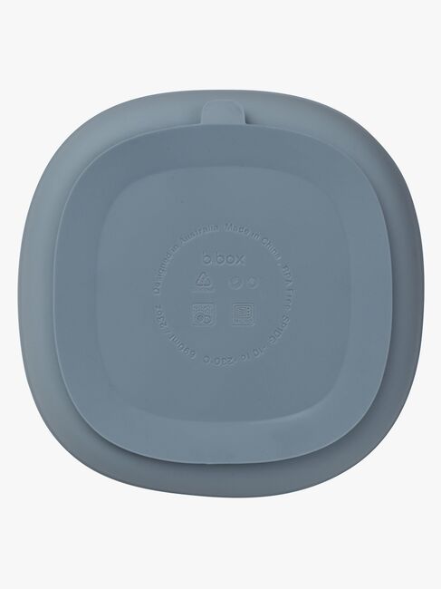 b.box Tallrik med Lock Silikon, Ocean