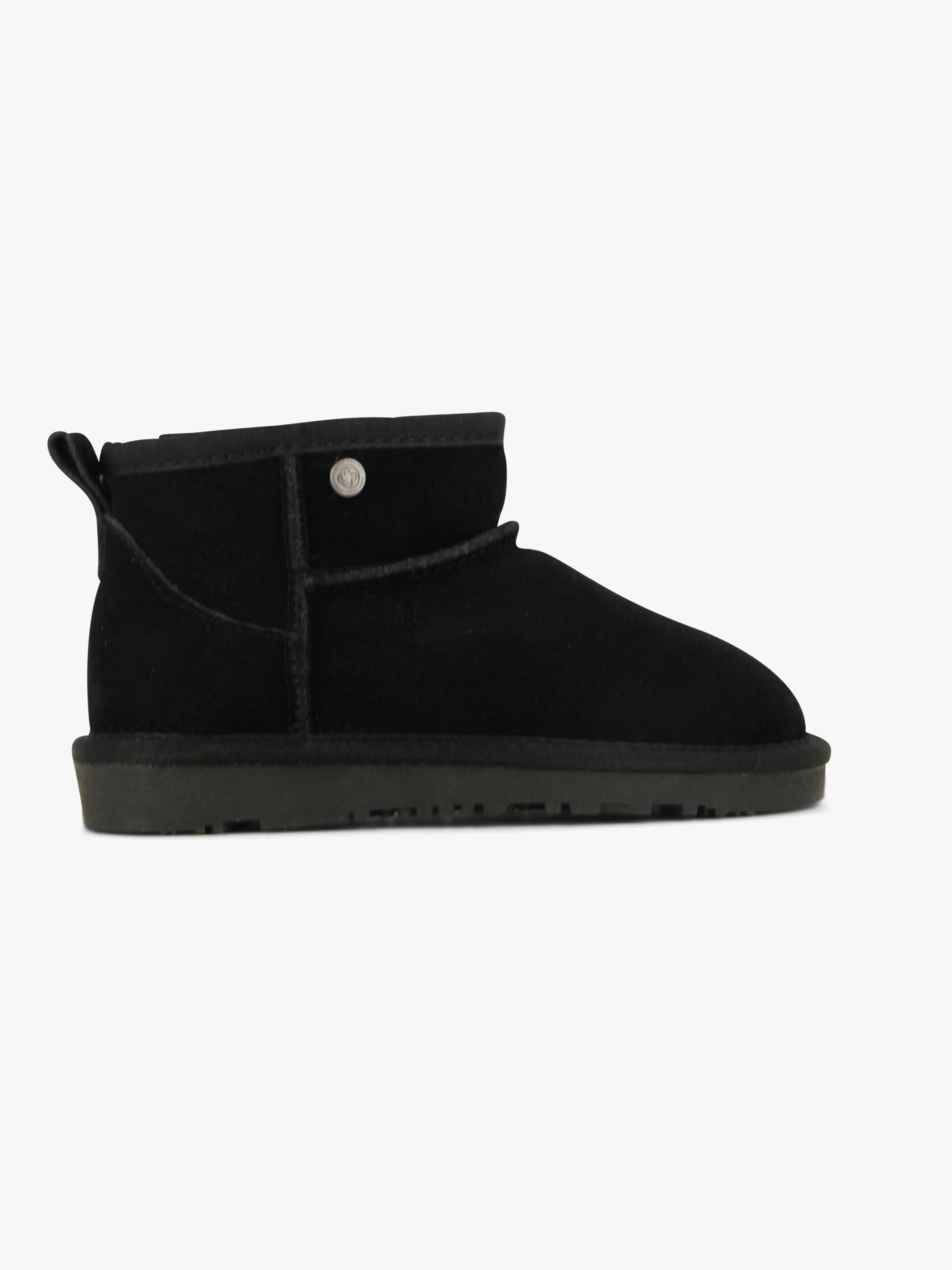 Mjúka Cardstone  Varmfodrade Boots, Svart, 33