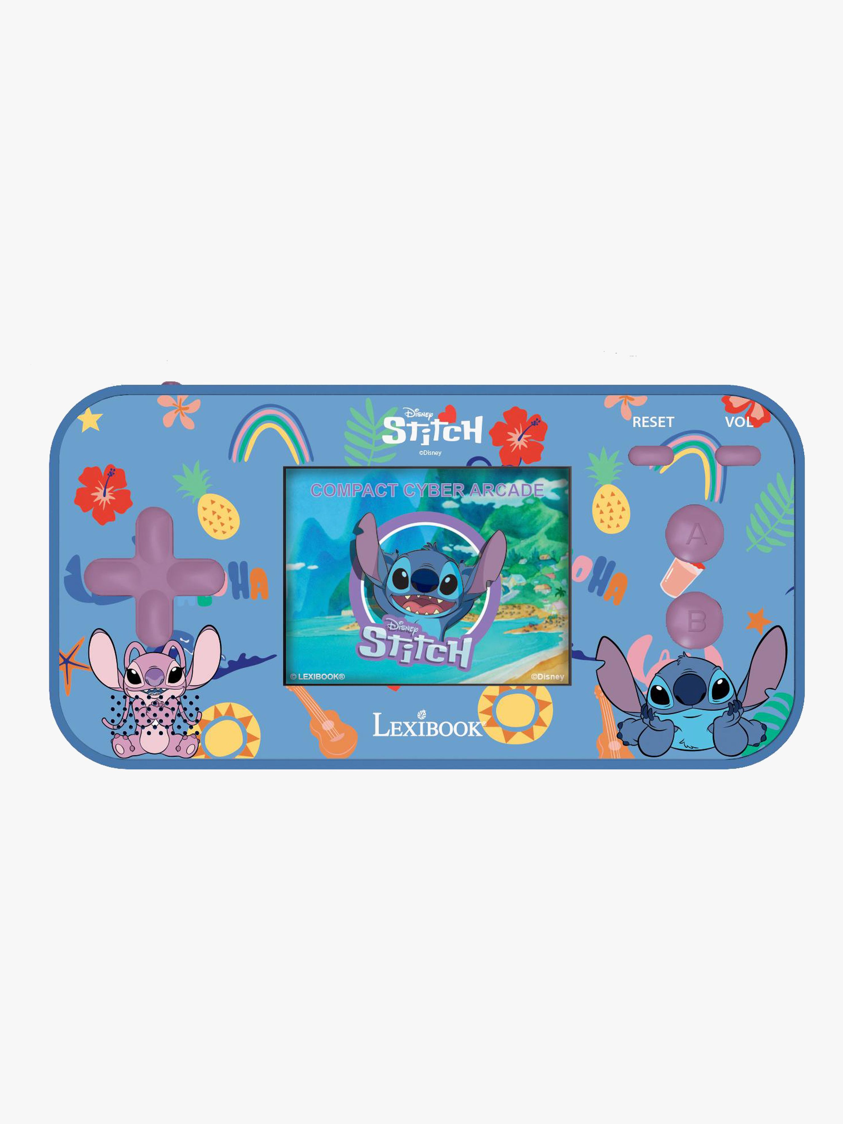 Disney Stitch  Handhållen Spelkonsol med 150 Spel