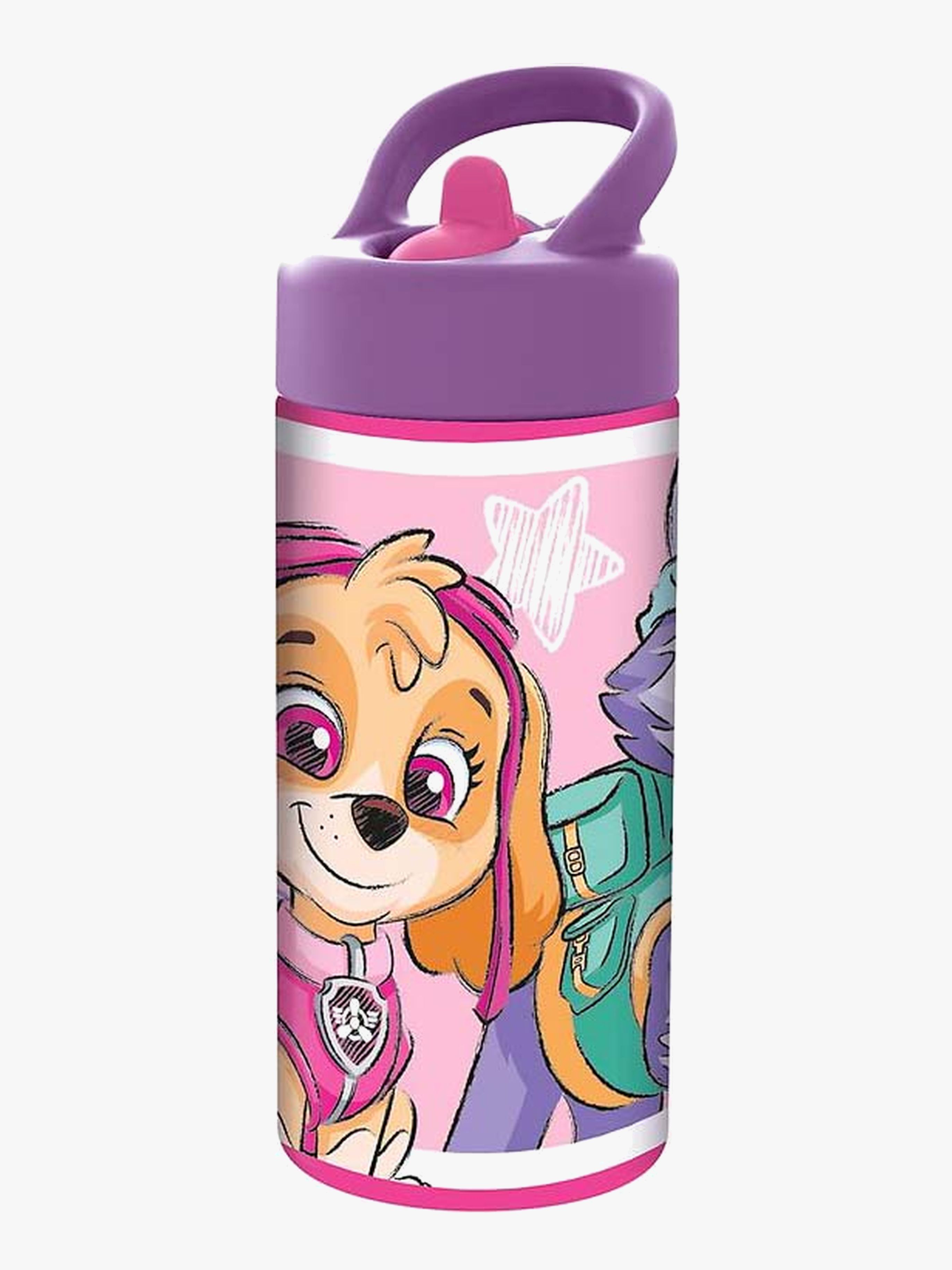 Paw Patrol Sipper Vattenflaska 410 ml, Rosa