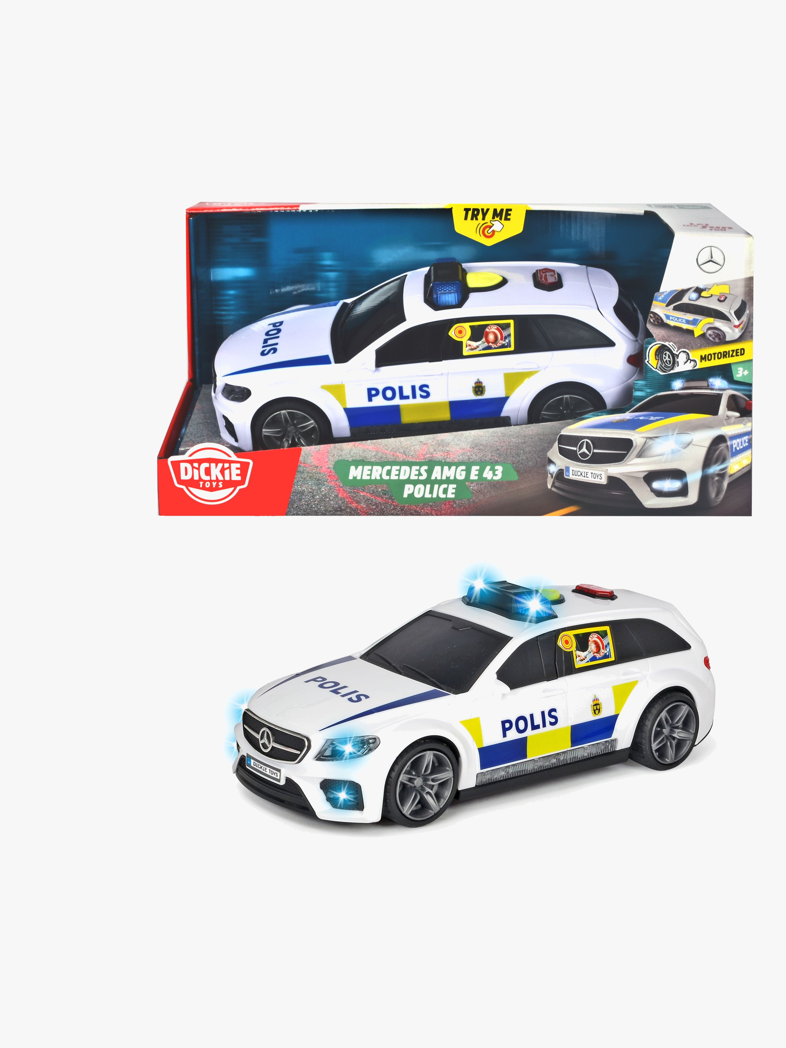 Dickie Toys Polisbil Mercedes