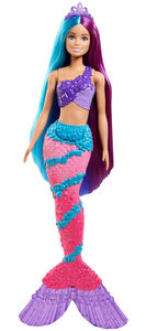 Barbie Dreamtopia Docka Hairplay Mermaid