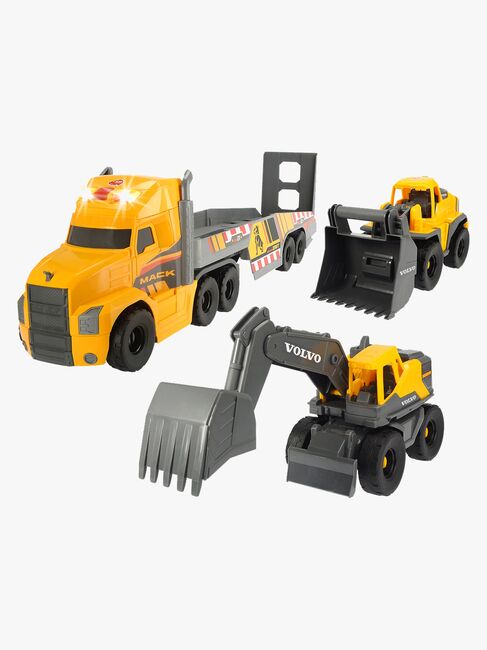 Dickie Toys Volvo Lastbil Med 2 Fordon