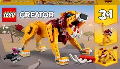 LEGO Creator 3-in-1 31112 Vilt lejon