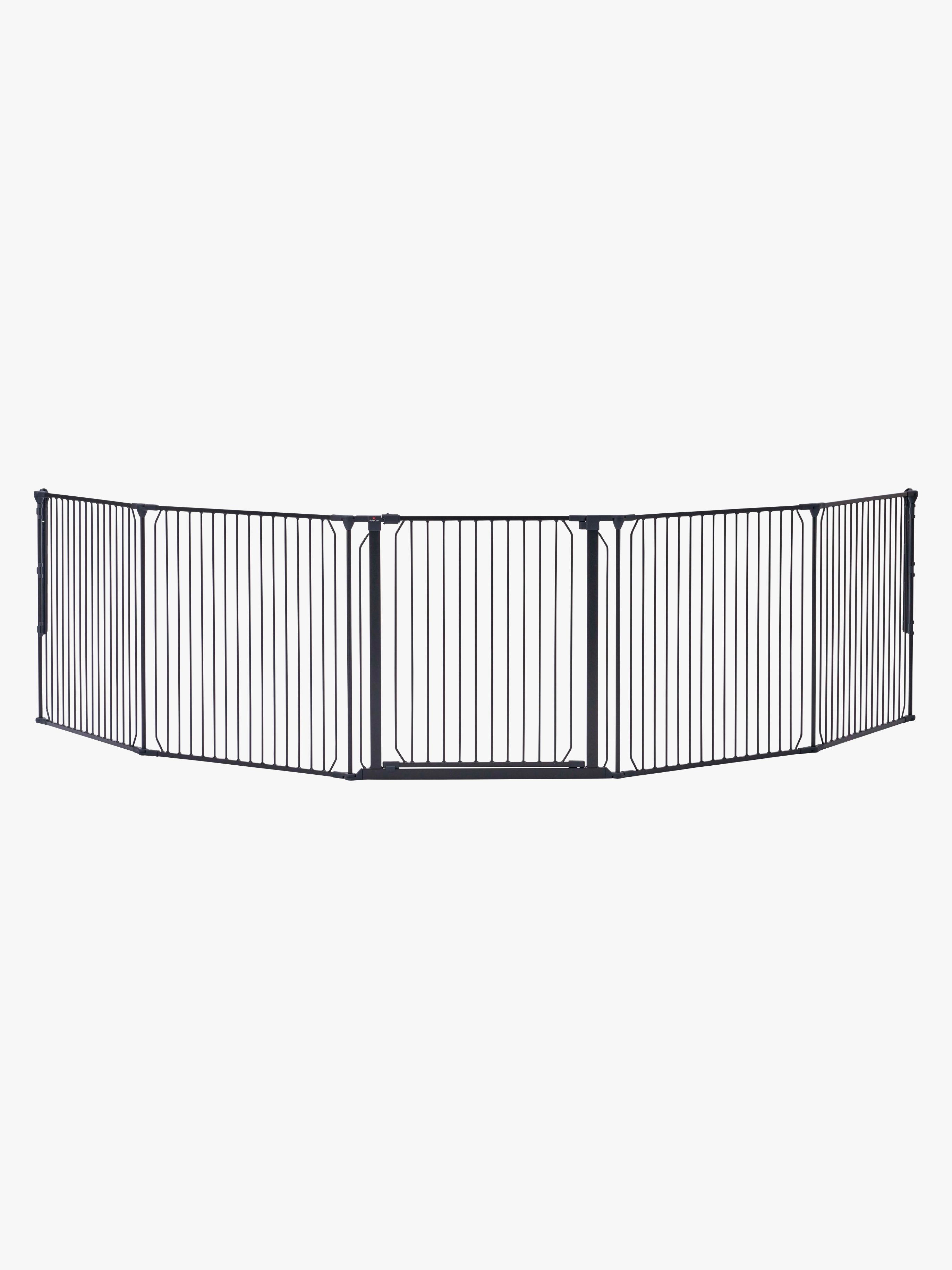 BabyDan CombiFit XXL Skruvgrind 90-350 cm, Svart