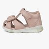 Ecco Mini Stride Sandaler, Rose Dust/Spray Metallic