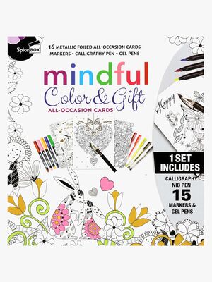 Spice Box Mindfulness Malbuch Und Geschenkset