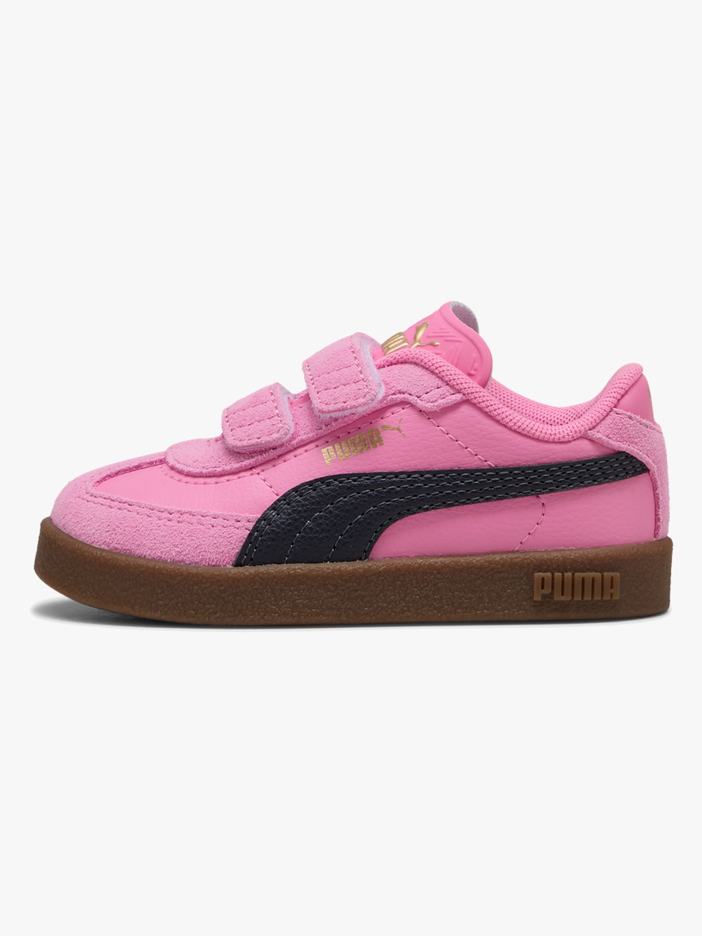 Puma Club II Era V Infant Sneakers, Posie Pink/Navy, 26
