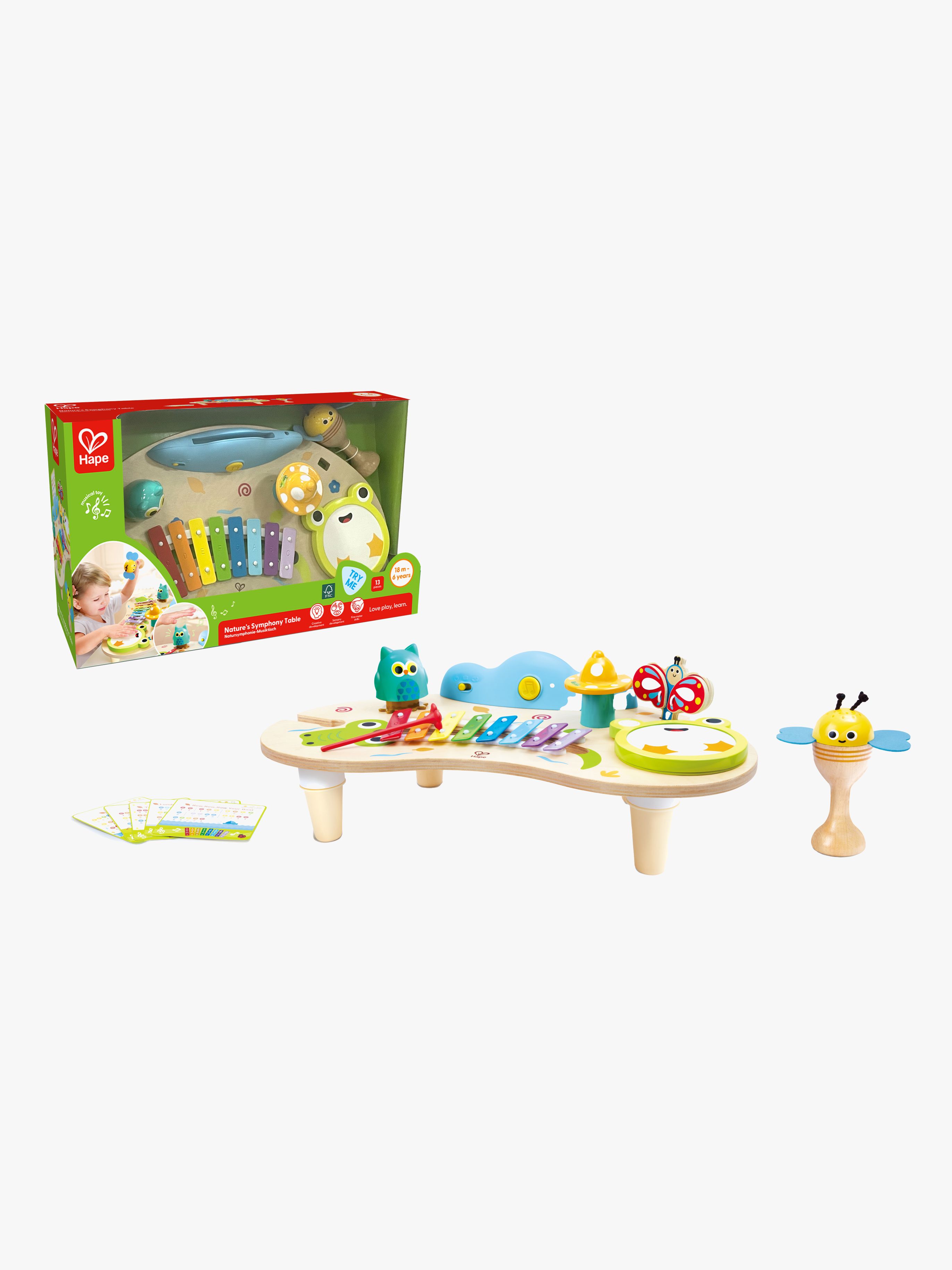Hape Leksaksinstrument Symfonibord 8‑i‑1