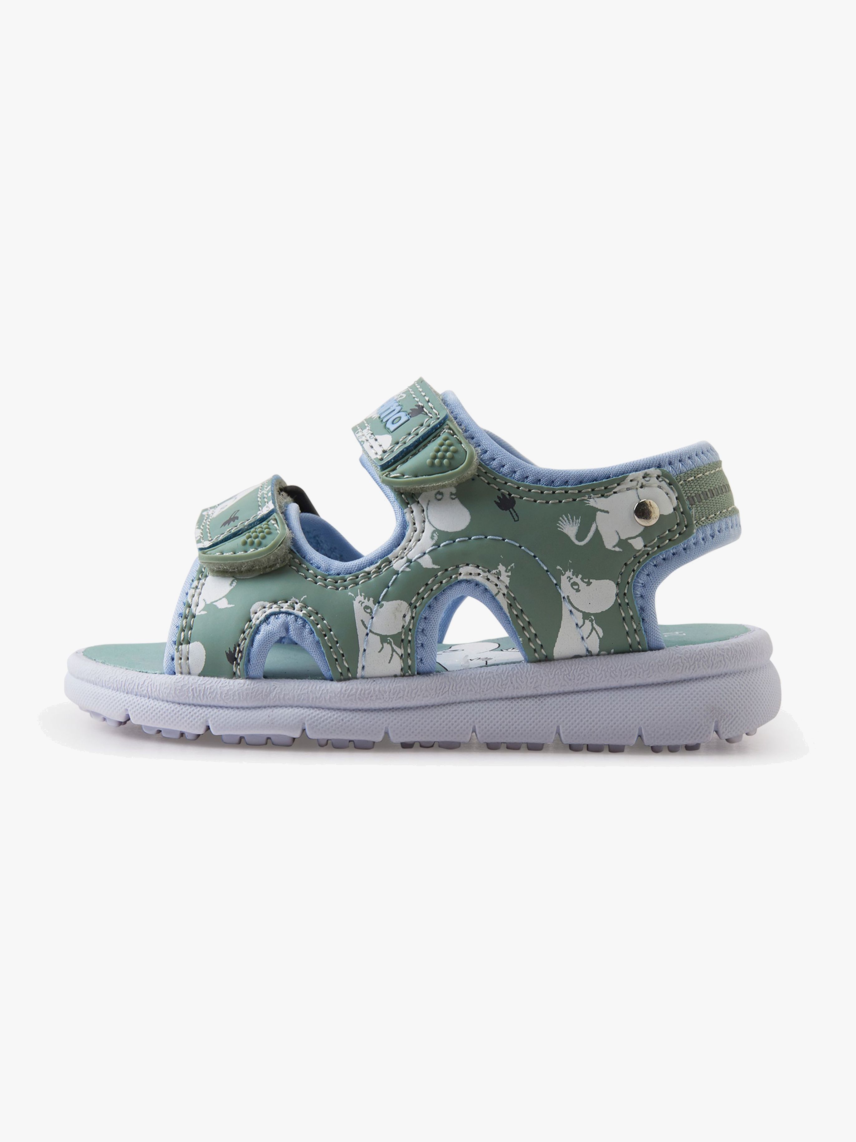 Reima Moomin Bungee Sandaler, Stone Green, 29