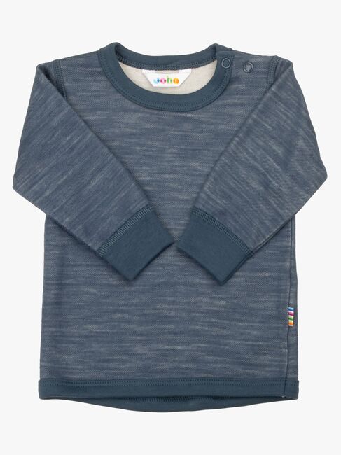 Joha Tröja Merinomix, Dark Denim