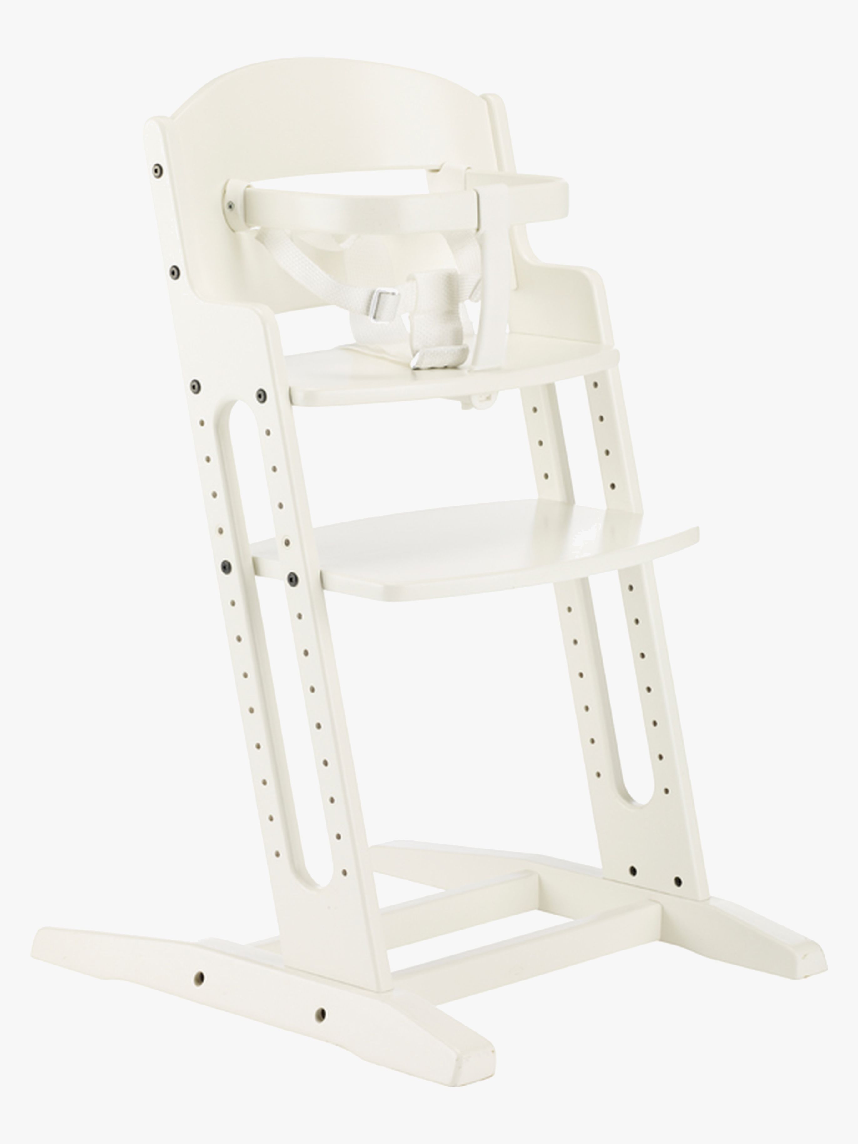 BabyDan Danstolen Matstol inkl Bygel &  Rem, Vit - Bäst i test