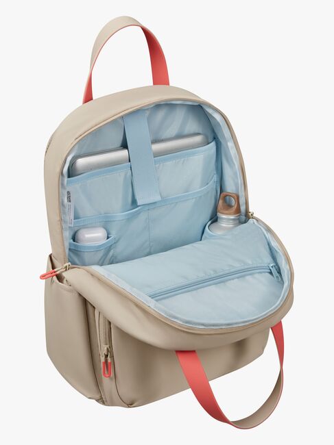 American Tourister Puffy POP Laptop Ryggsäck M 21L, Beige