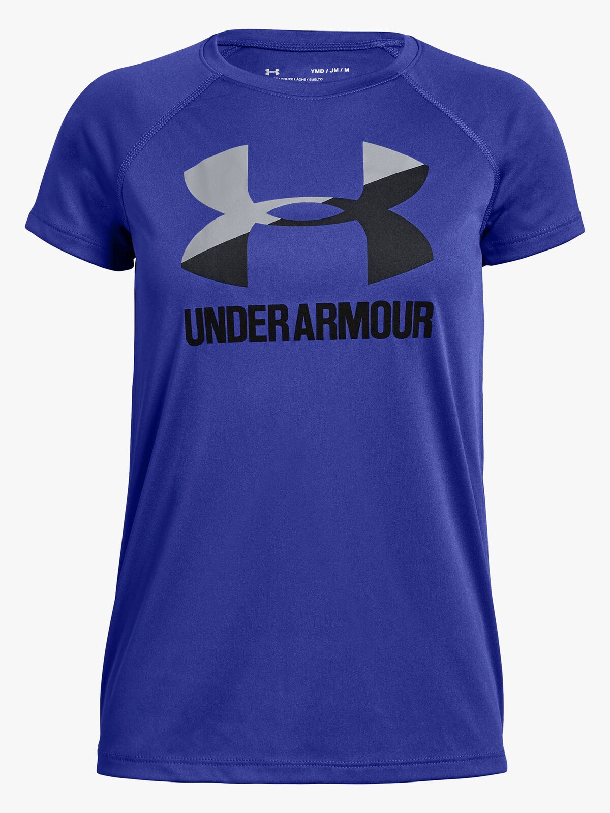 Under Armour Big Logo Tee Solid SS Träningströja, Purple