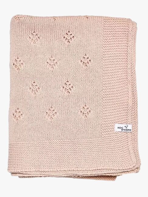 Mini Dreams Lovely Filt, Rosa