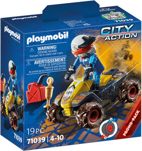 Playmobil 71039 City Action Offroad-fyrhjuling