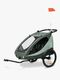 Hauck Dryk Duo Plus Cykelvagn, Dark Green