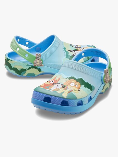 Crocs Bluey Kids Tofflor, Multi