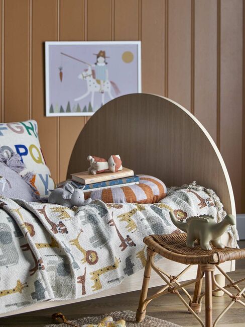 Bloomingville MINI Charli Juniorsäng, Brun