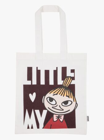 Mumin Lilla My Tygkasse, Vit